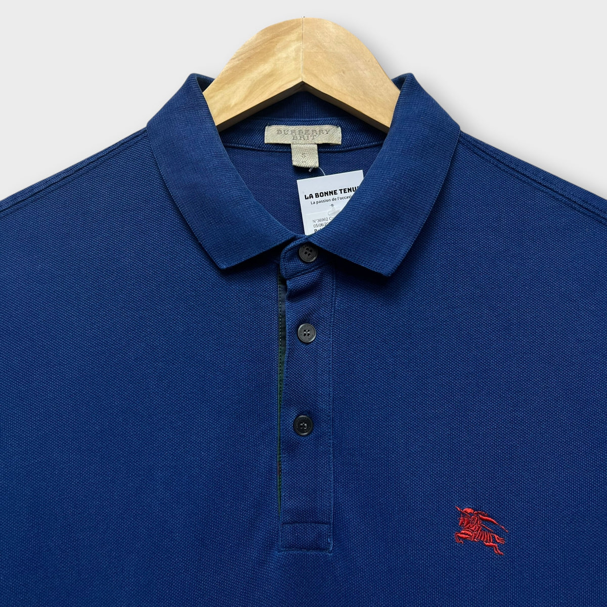 Polo Burberry Bleu - S