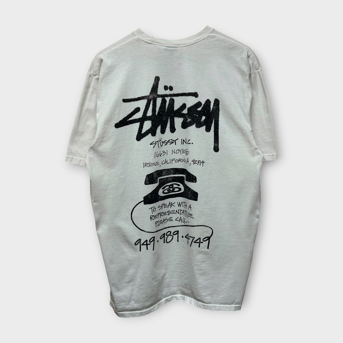 T-Shirt Stussy Blanc - L
