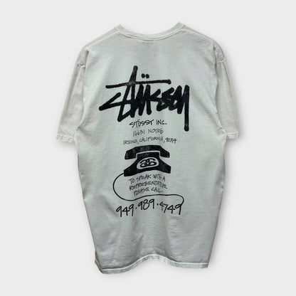 T-Shirt Stussy Blanc - L