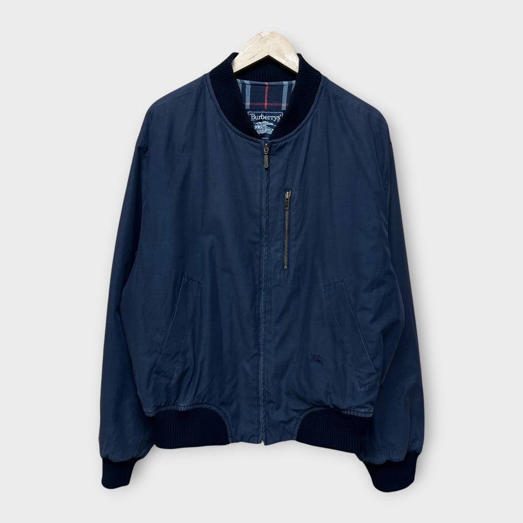 Bomber Vintage Burberry's Bleu - L