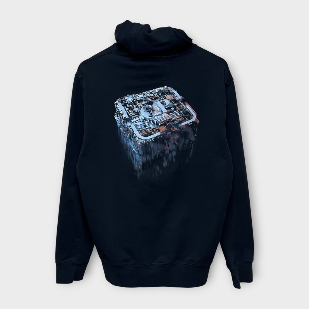 Hoodie CP Company Metropolis Noir - L