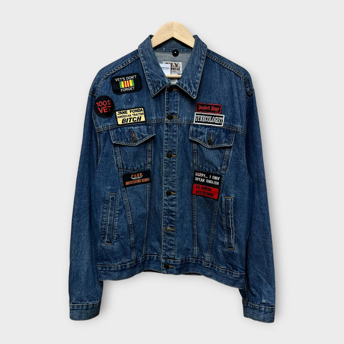 Veste en Jean Y2K Bleu - L