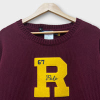 Pull Ralph Lauren Bordeaux - XL