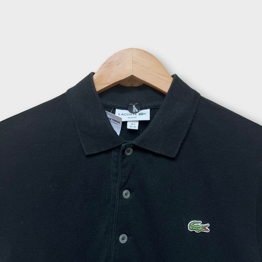 Polo Lacoste Noir - XS