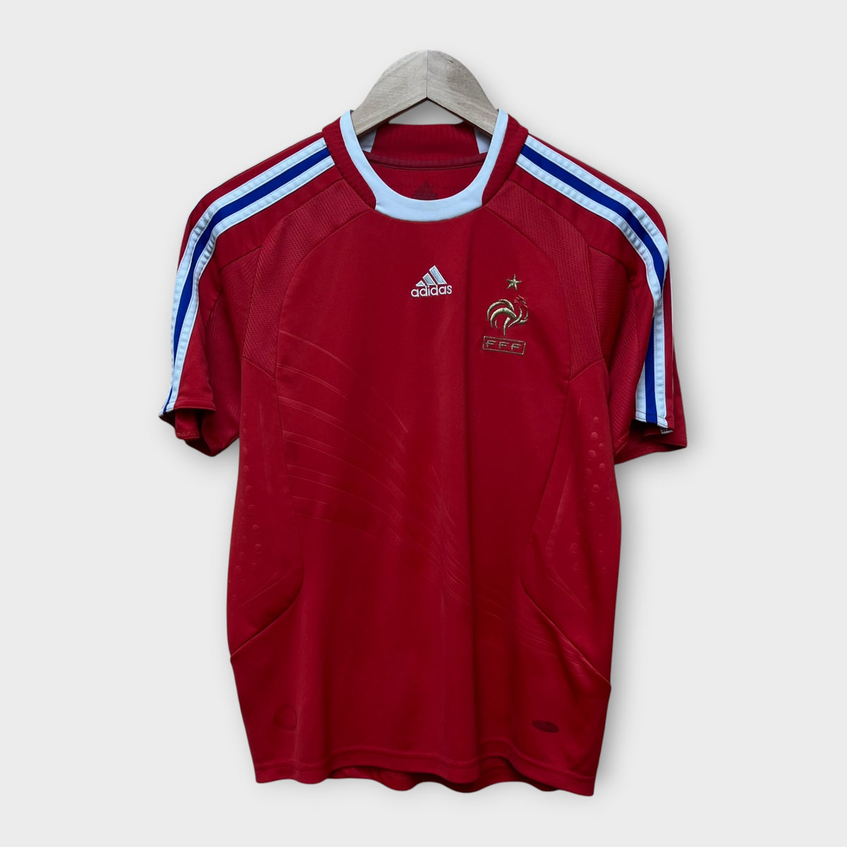 Maillot Équipe de France Adidas Rouge - XS