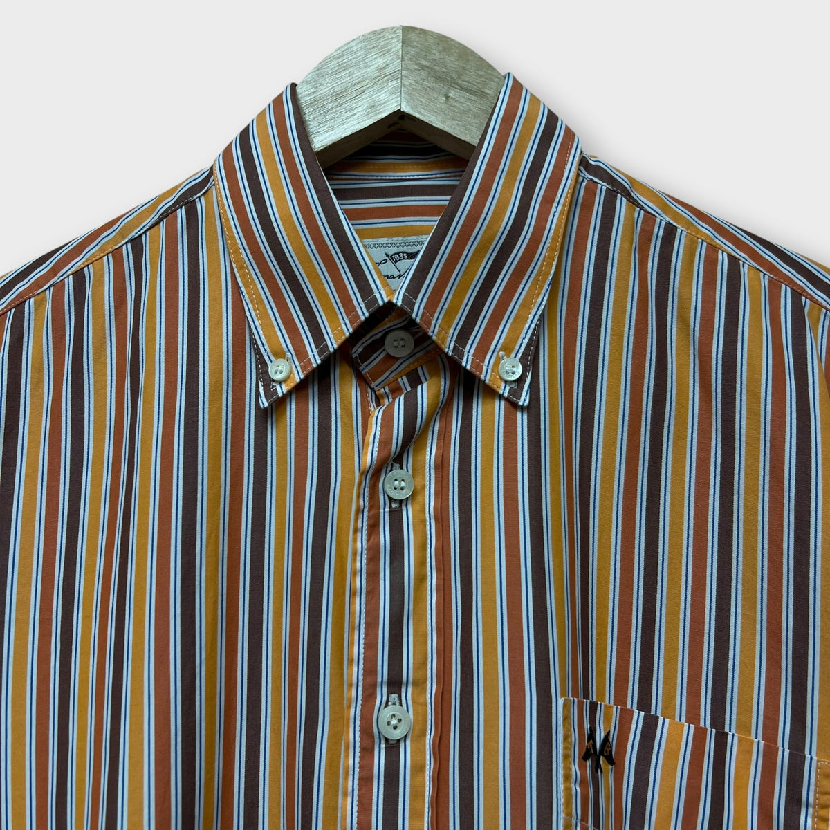 Chemise Rayée Vintage Thomas Burberry - M