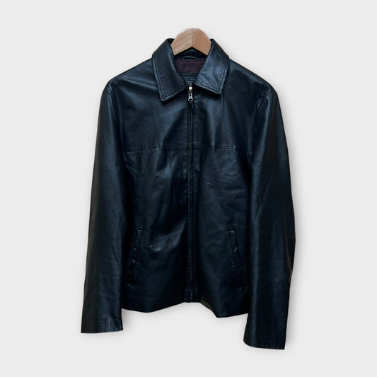 Veste en Cuir Redskins Noir - M