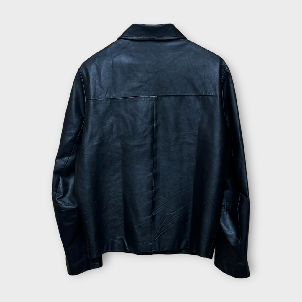 Veste en Cuir Redskins Noir - M