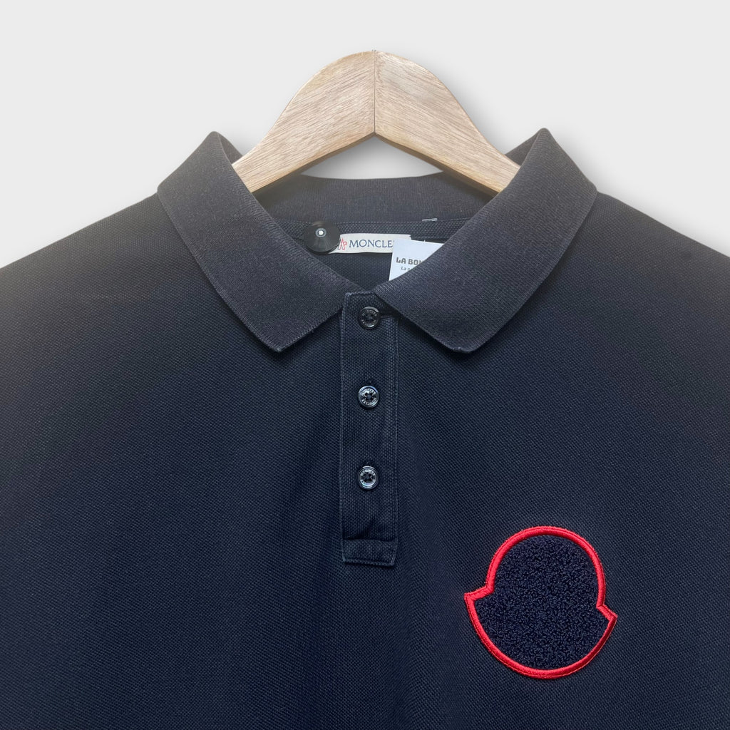 Polo Moncler Noir - XL