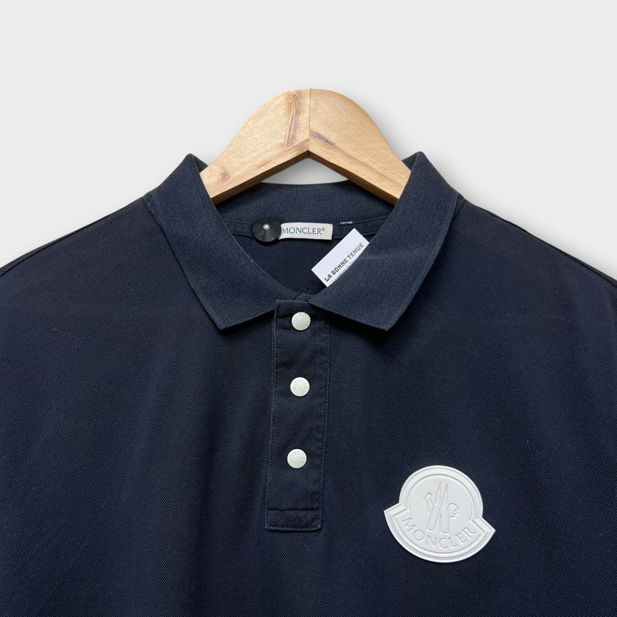 Polo Moncler Noir - XL