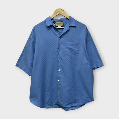 Chemise Gucci Made in Italy Bleu - L