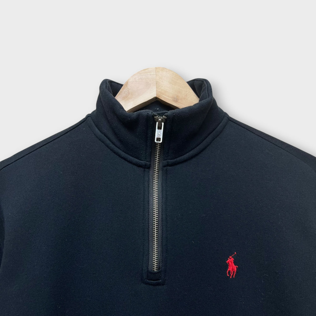 1/4 Zip Ralph Lauren Noir - S