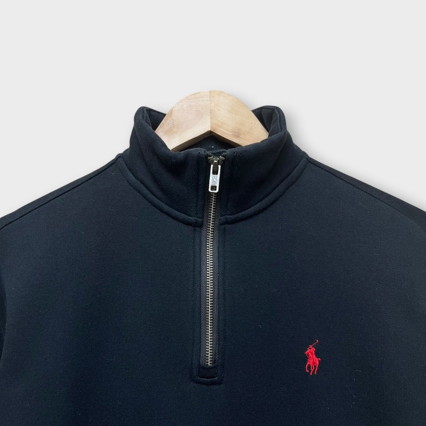 1/4 Zip Ralph Lauren Noir - S