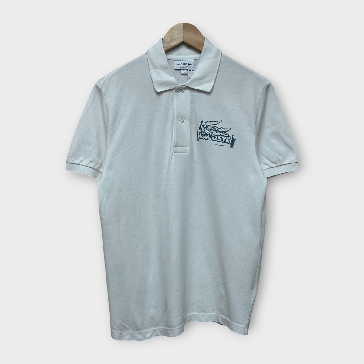 Polo Lacoste Blanc - S