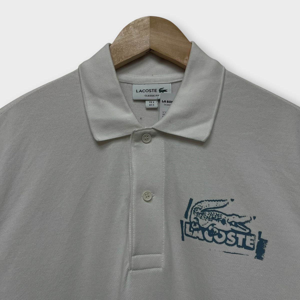 Polo Lacoste Blanc - S