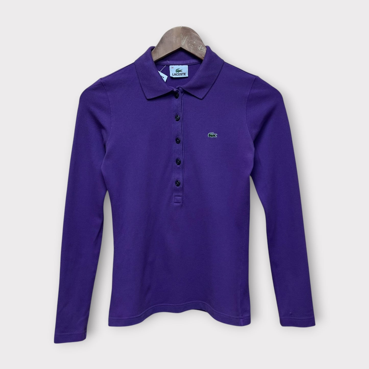 Polo Lacoste Violet - S Femme