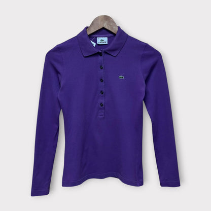 Polo Lacoste Violet - S Femme