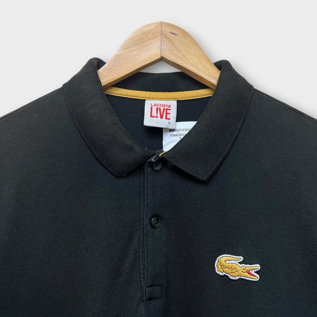 Polo Lacoste Noir - L
