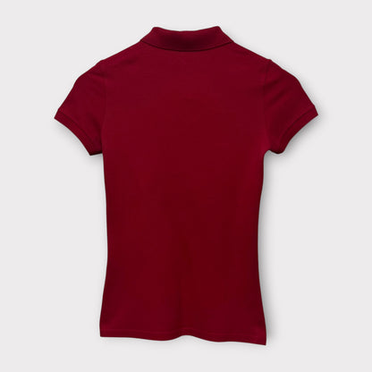 Polo Lacoste Rouge - S Femme