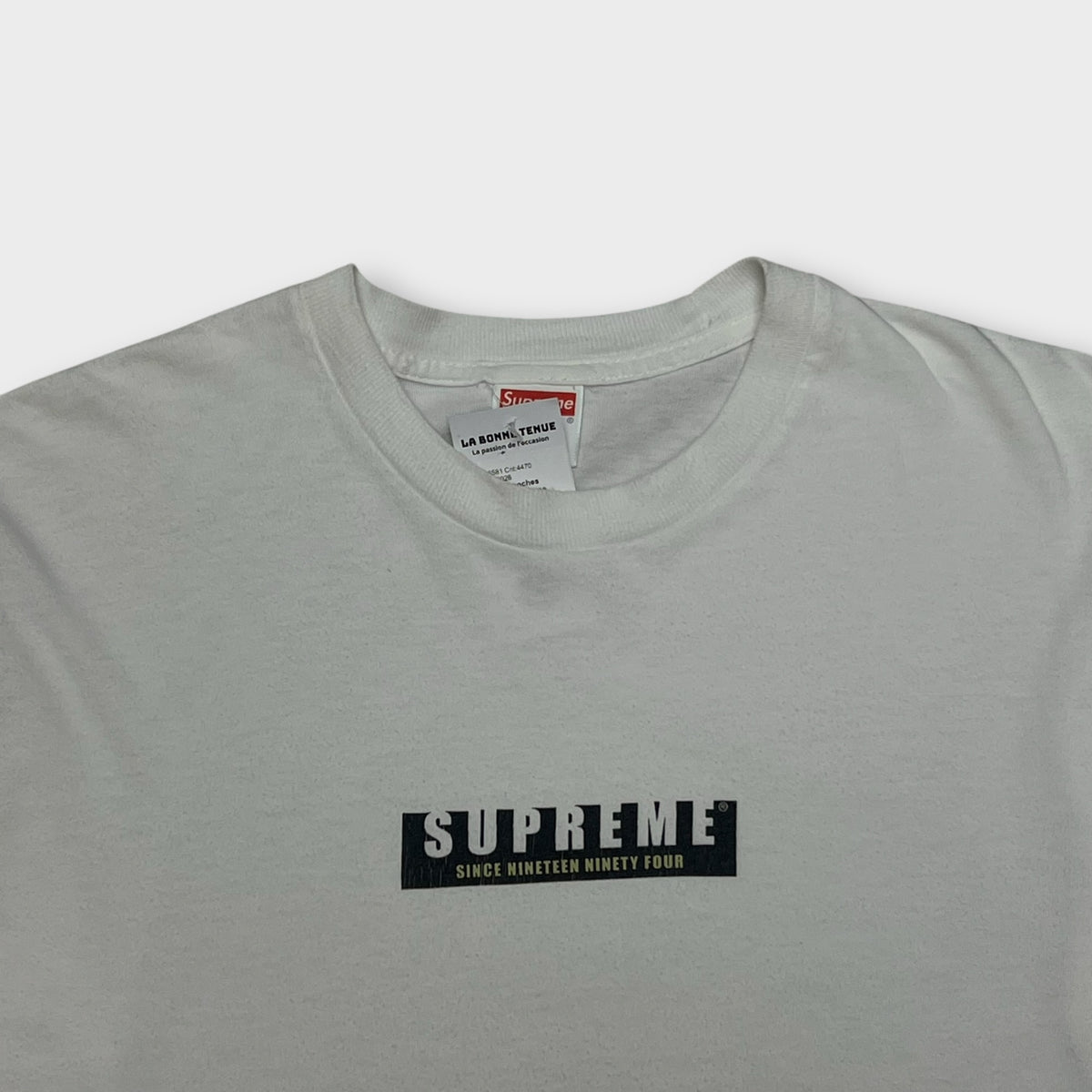 T-shirt Manches Longues Supreme Blanc - M