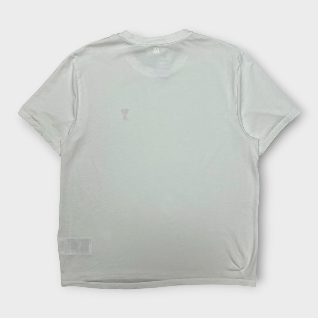 T-shirt Ami Paris Blanc - XXL (Fit XL)