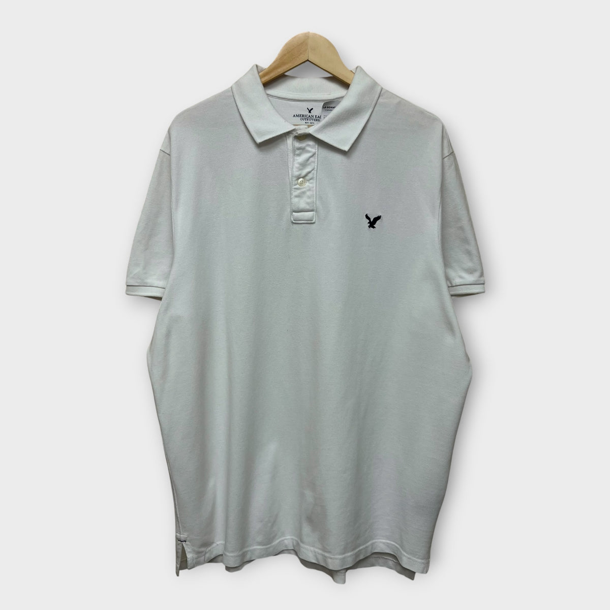 Polo American Eagle Blanc - XL