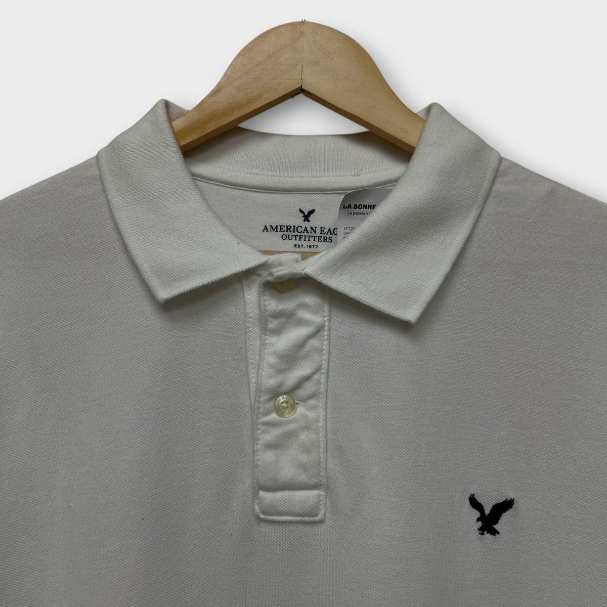 Polo American Eagle Blanc - XL