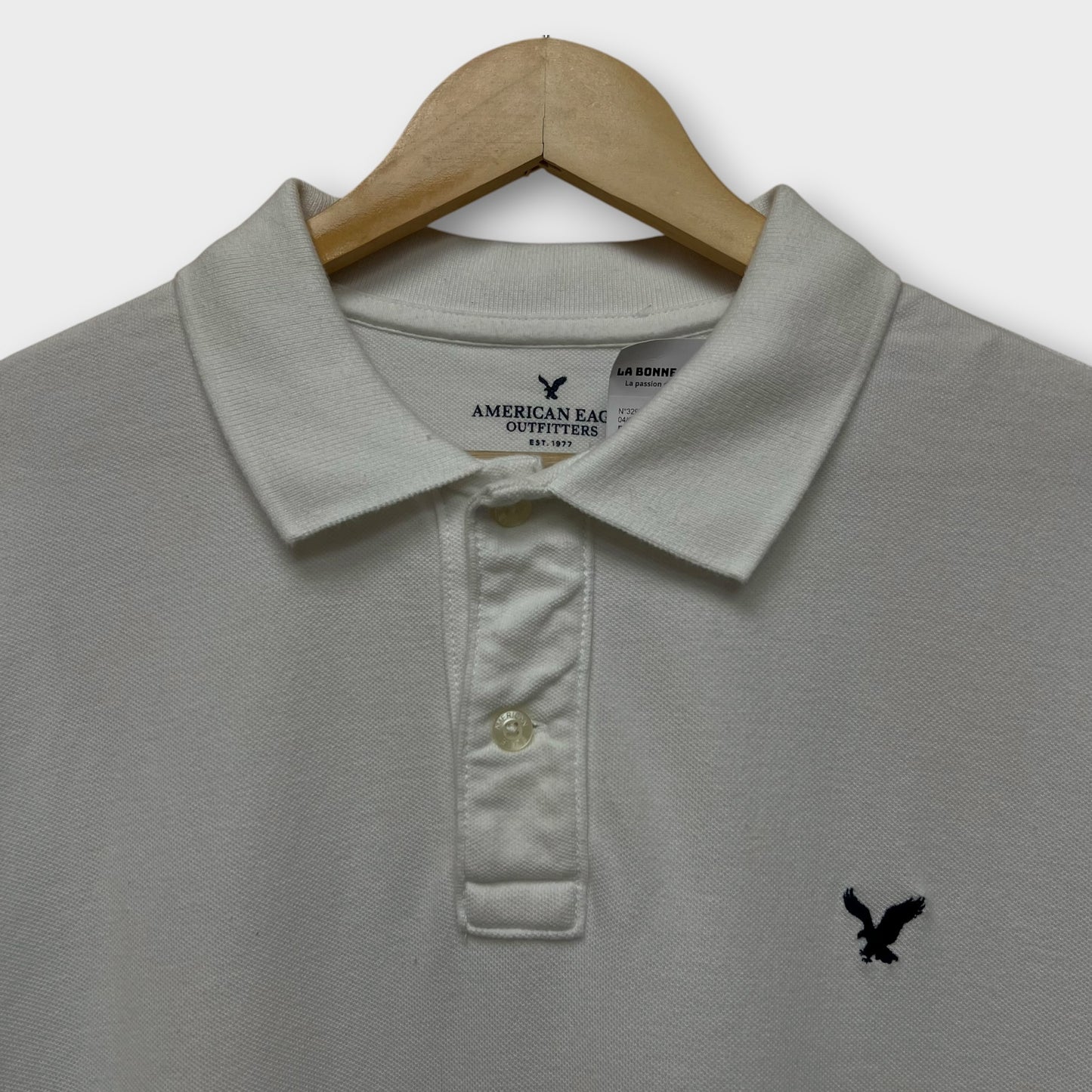 Polo American Eagle Blanc - XL