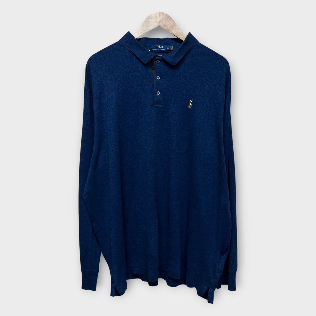 Polo Ralph Lauren Manches Longues Navy - XXL