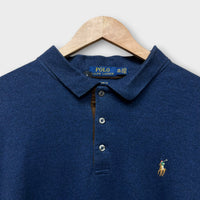 Polo Ralph Lauren Manches Longues Navy - XXL