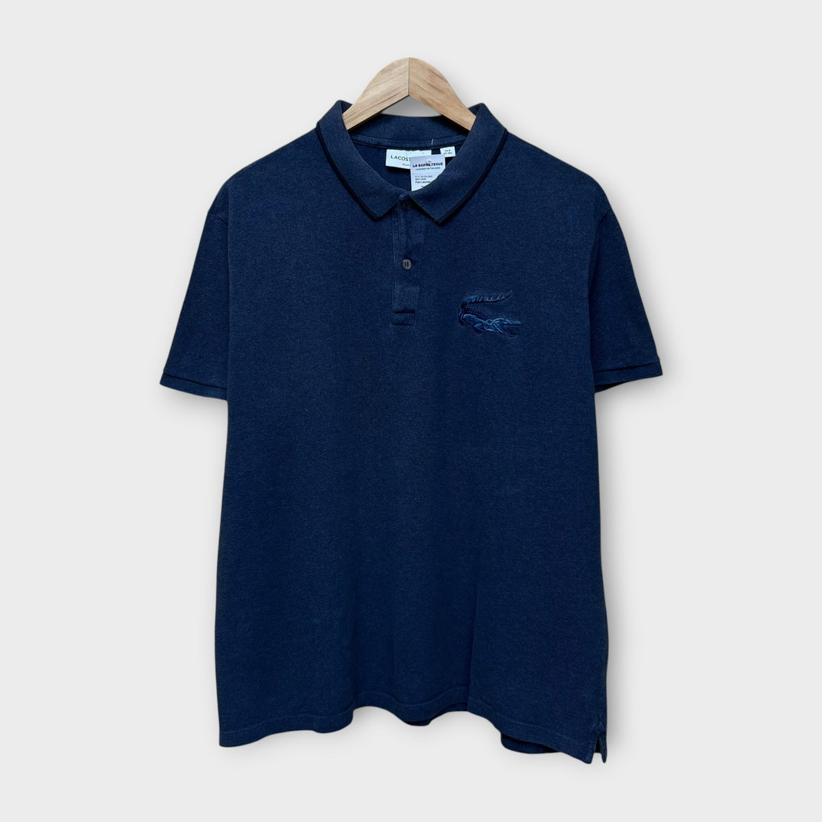 Polo Lacoste Navy - XL