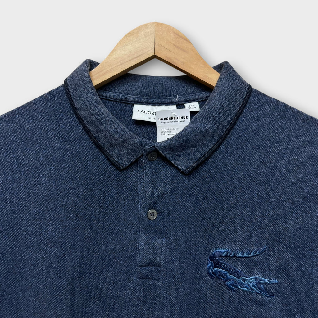 Polo Lacoste Navy - XL