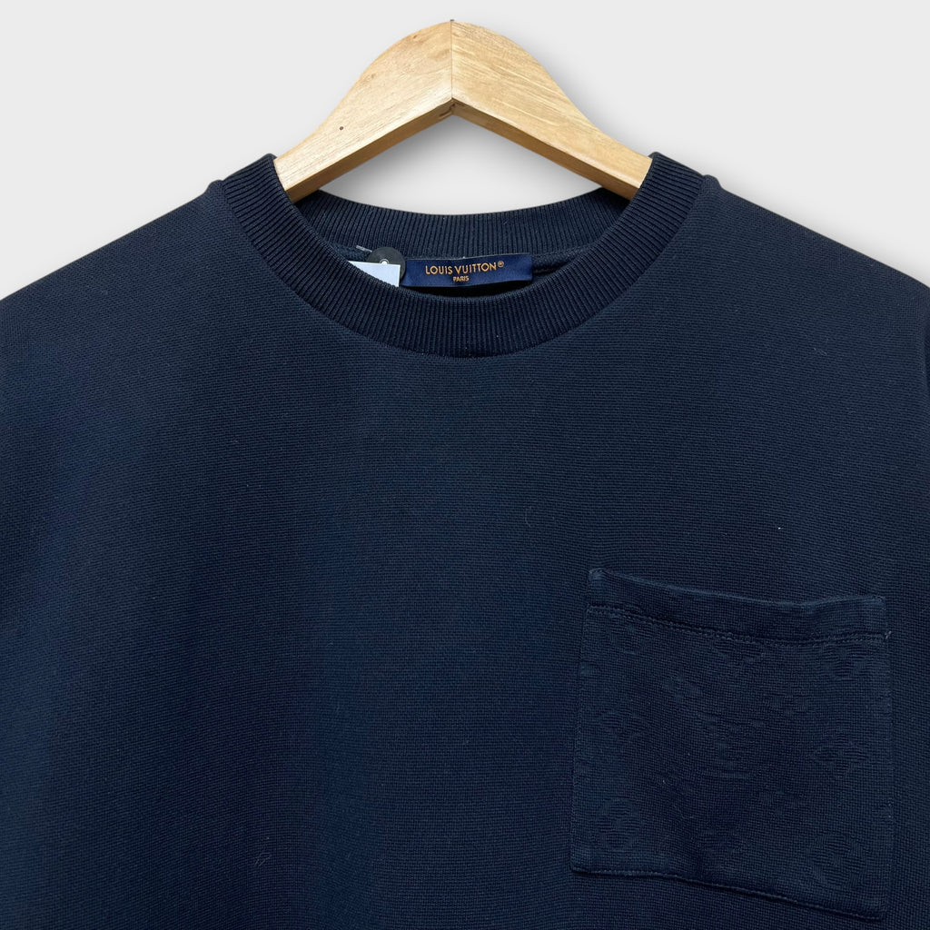T-shirt Louis Vuitton Made in Italy Navy (Neuf 900 €) - S