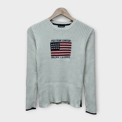 Pull Ralph Lauren Crème - M