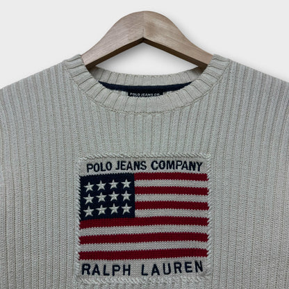 Pull Ralph Lauren Crème - M