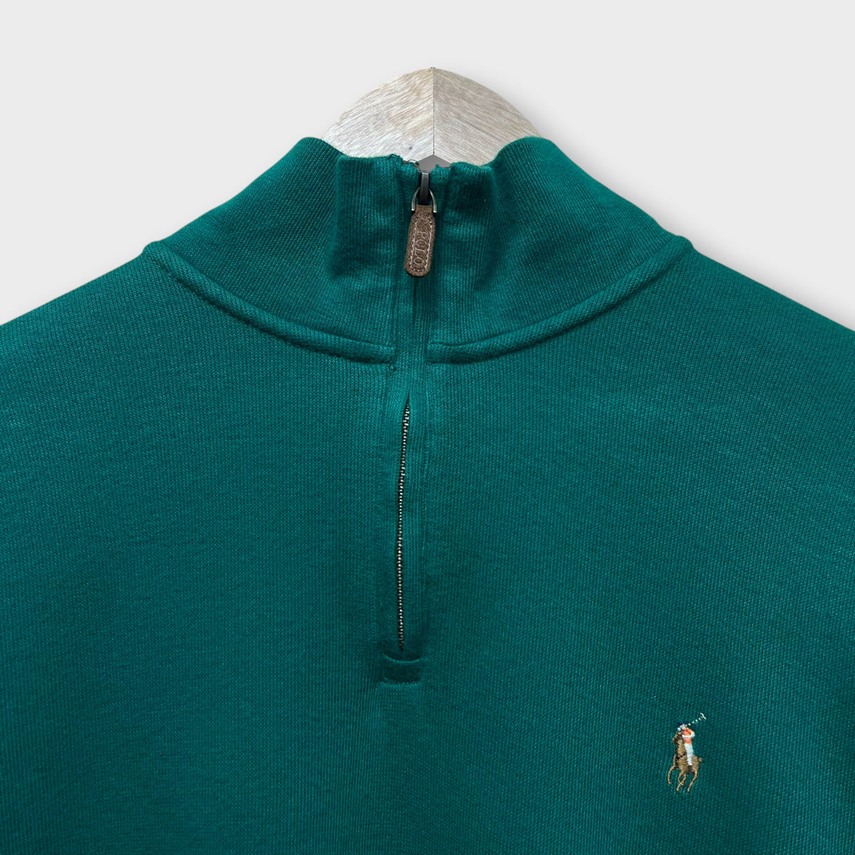 1/4 Zip Ralph Lauren Vert - XL