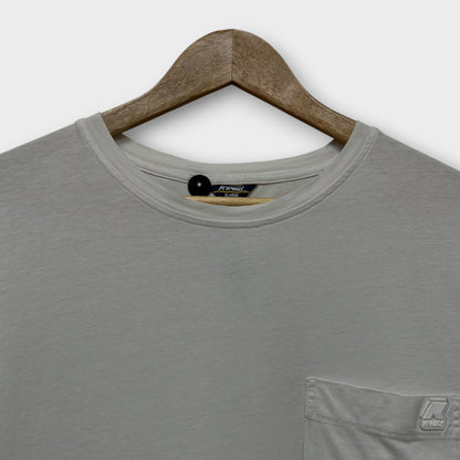 T-shirt K-way Blanc - XL