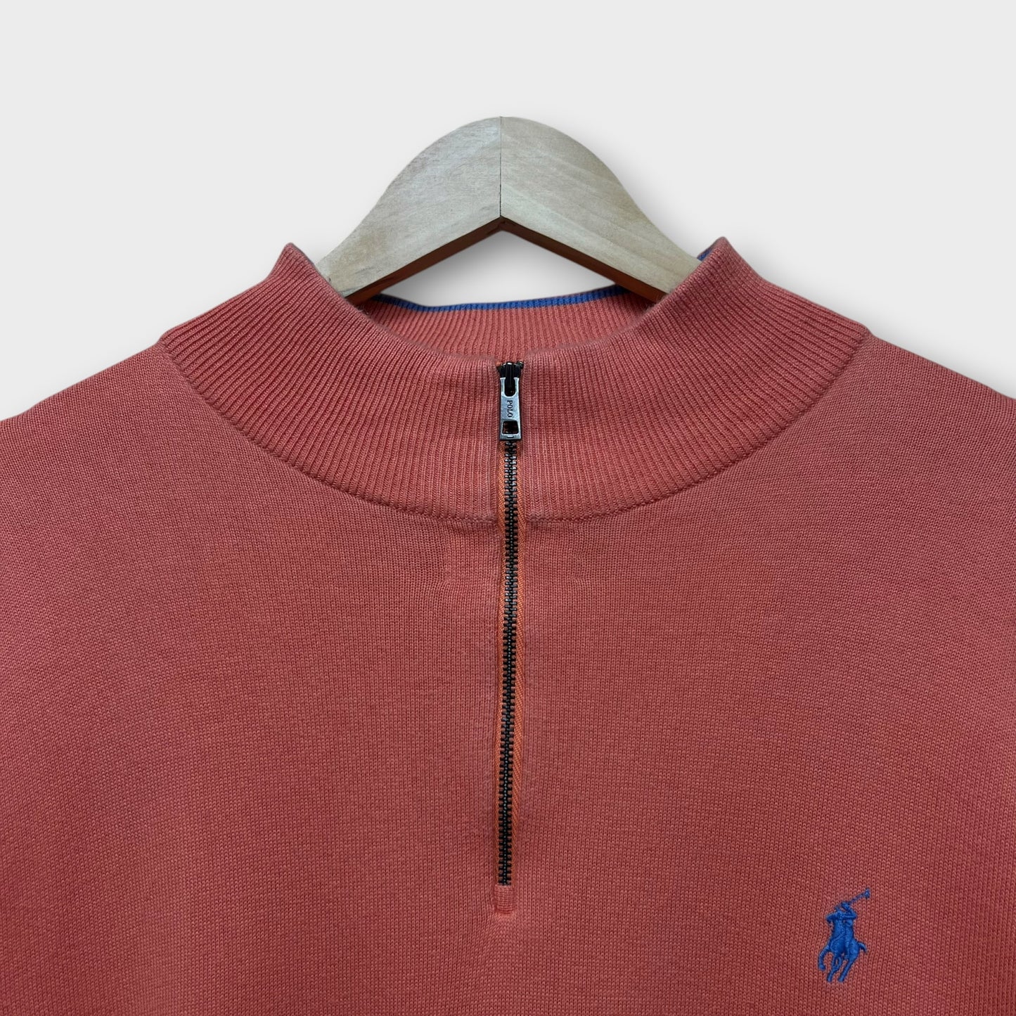 1/4 Zip Ralph Lauren Orange - XXL