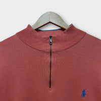 1/4 Zip Ralph Lauren Orange - XXL