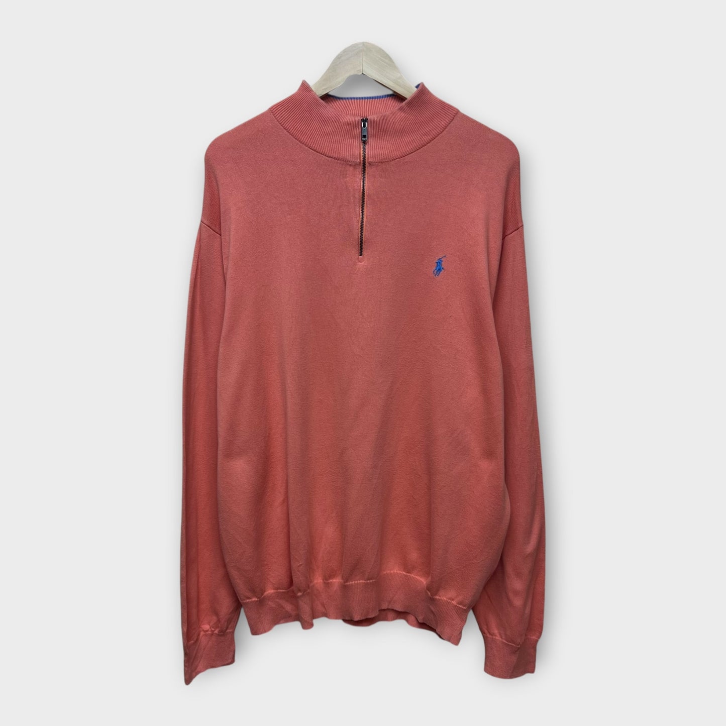 1/4 Zip Ralph Lauren Orange - XXL