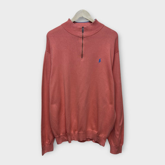1/4 Zip Ralph Lauren Orange - XXL
