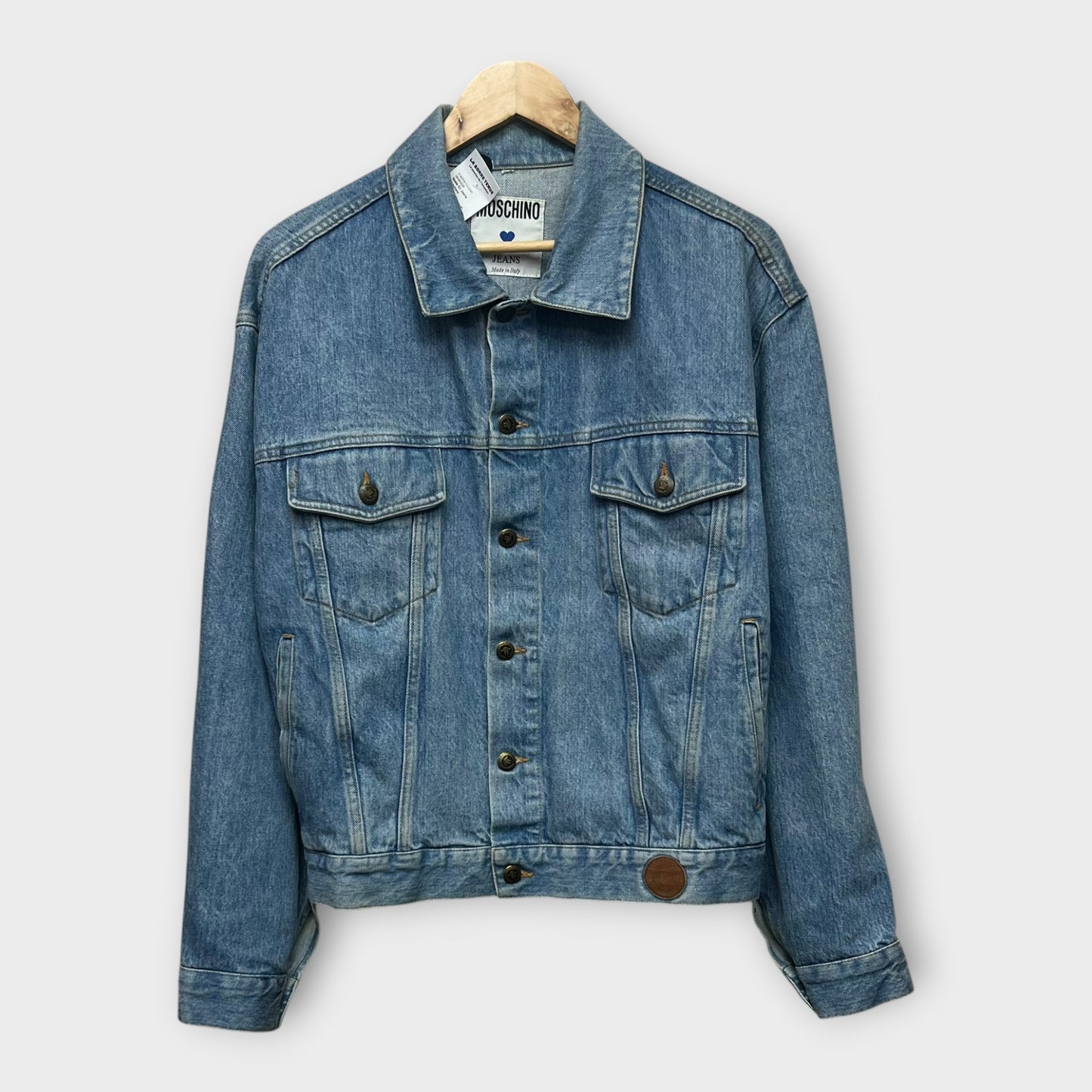 Veste en Jean Moschino Bleu - L
