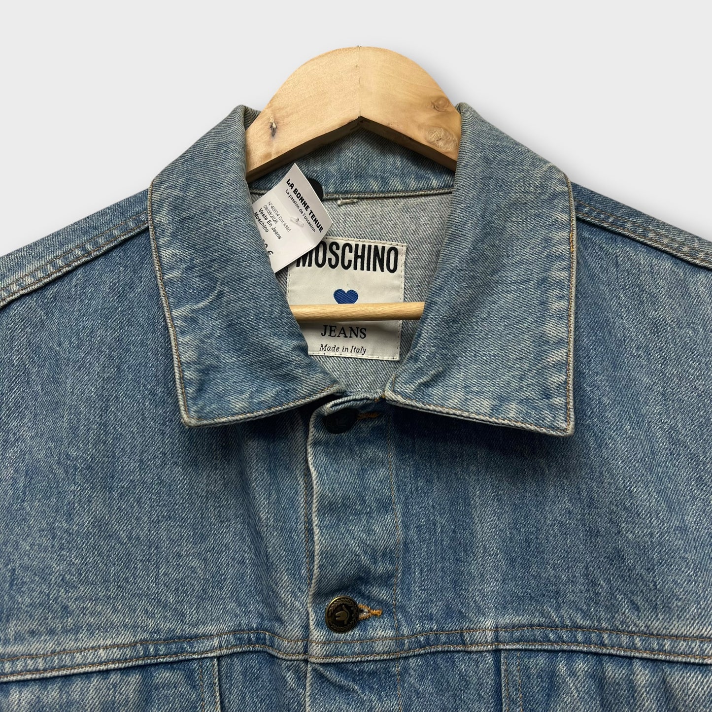 Veste en Jean Moschino Bleu - L