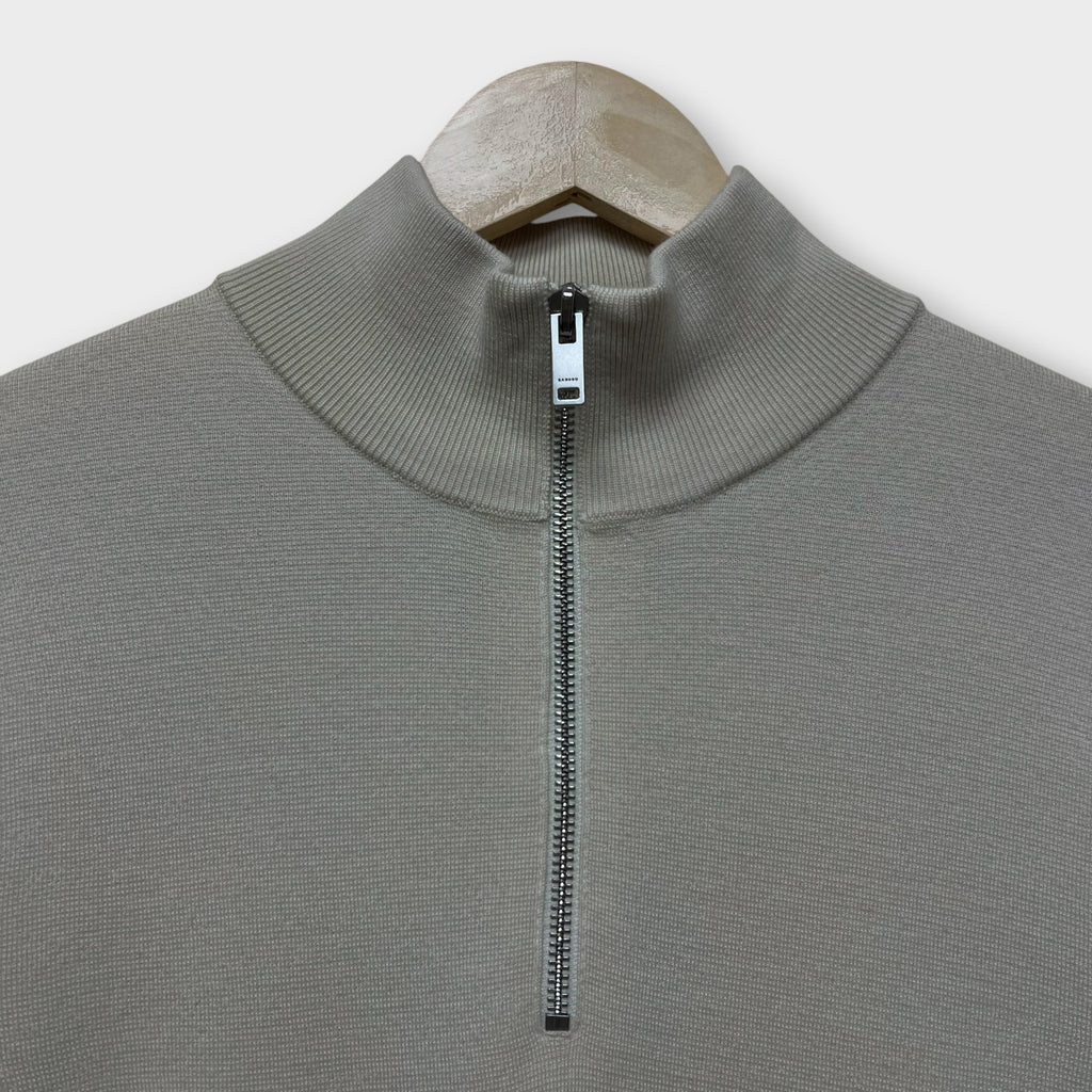 1/4 Zip Sandro Beige - M