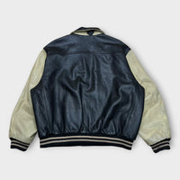 Veste en cuir Redskins Noir / Beige - XXL