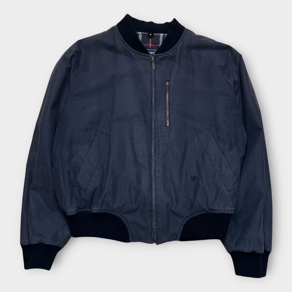 Bomber Vintage Burberry's Bleu - L