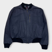 Bomber Vintage Burberry's Bleu - L