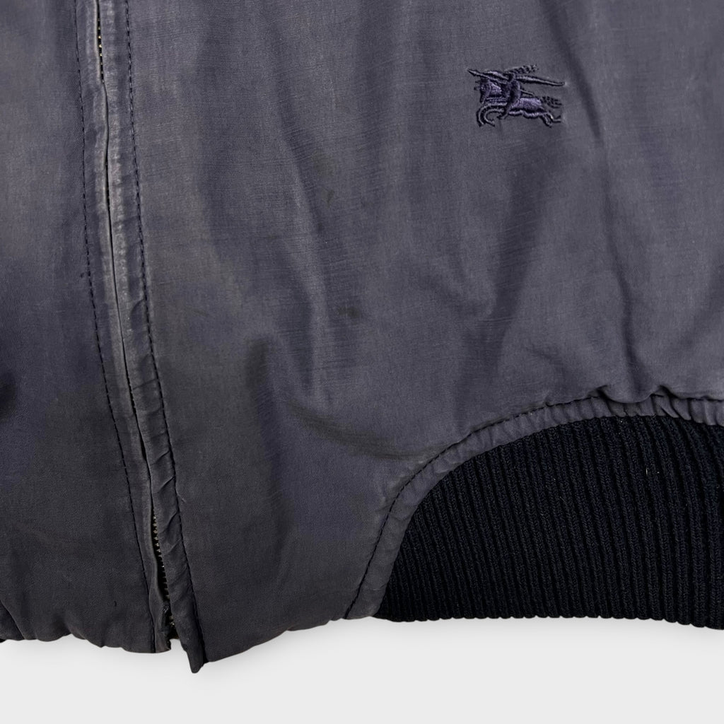 Bomber Vintage Burberry's Bleu - L