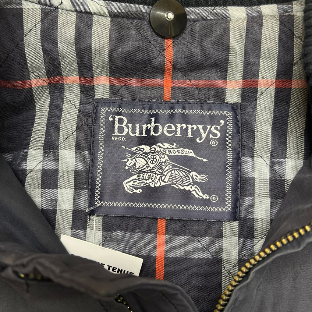 Bomber Vintage Burberry's Bleu - L