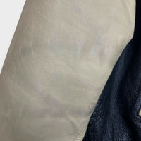 Veste en cuir Redskins Noir / Beige - XXL